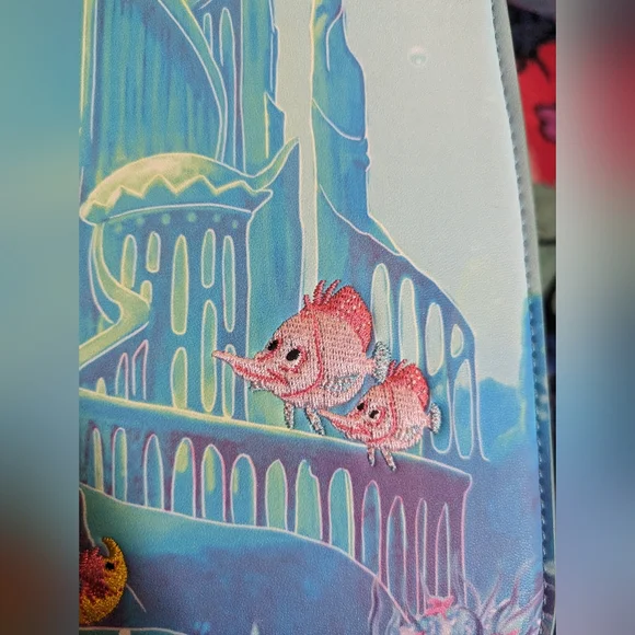 Disney Loungefly The Little Mermaid Mini Backpack - Picture 5 of 16